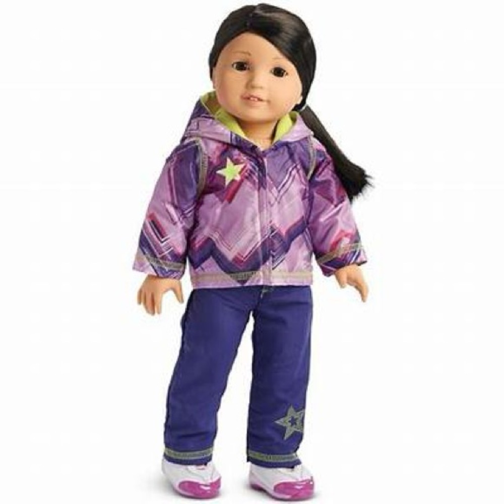 American girl star of the slopes outfit